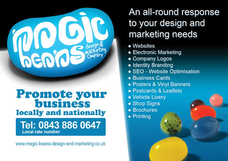 Magic Beans design and marketing Ipswich
