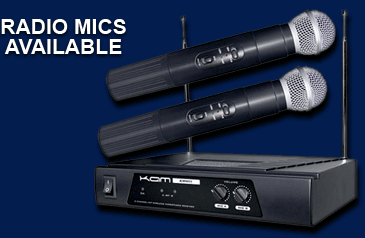 radio microphone hire ipswich